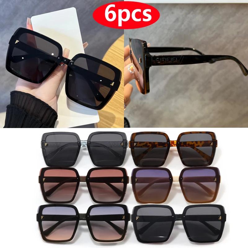 6pcs Ʈ  ۶  м ׶Ʈ  UV400  ũ 귣 ¾ Ȱ ߿ Ŭ 